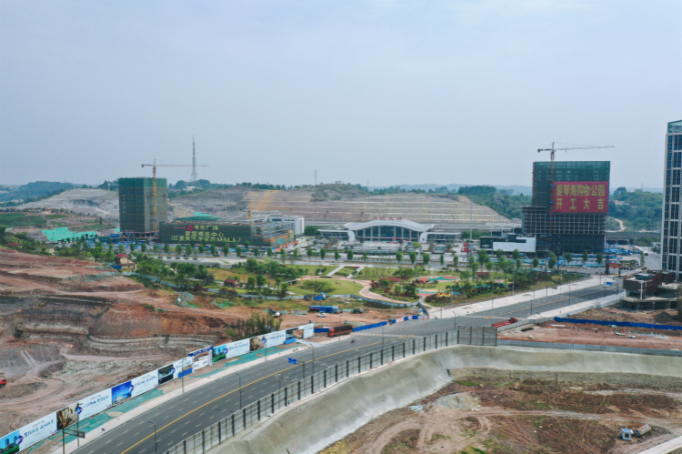 內(nèi)江高鐵站前廣場交通樞紐工程暨內(nèi)江電子商務(wù)產(chǎn)業(yè)園項(xiàng)目